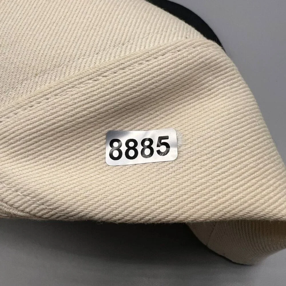 Air Jordan J11 Hat Men 7 5/8 White‎ Blue Jumpman Fitted Cap